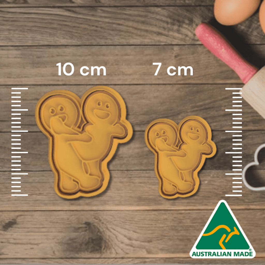 Australian Cookie Cutters Cookie Cutters Adult-Sex Positions Design 2 Cookie Cutter/Fondant Embosser Stamp