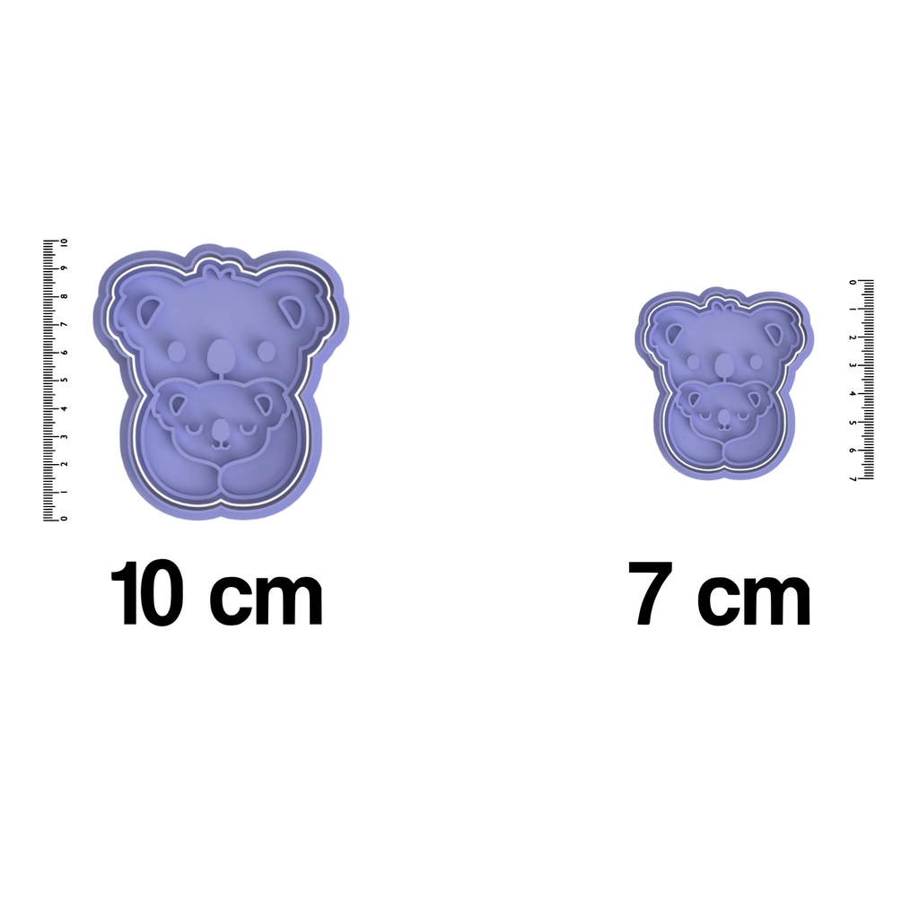 Australia Day- Koala Cookie Cutter And Embosser Stamp