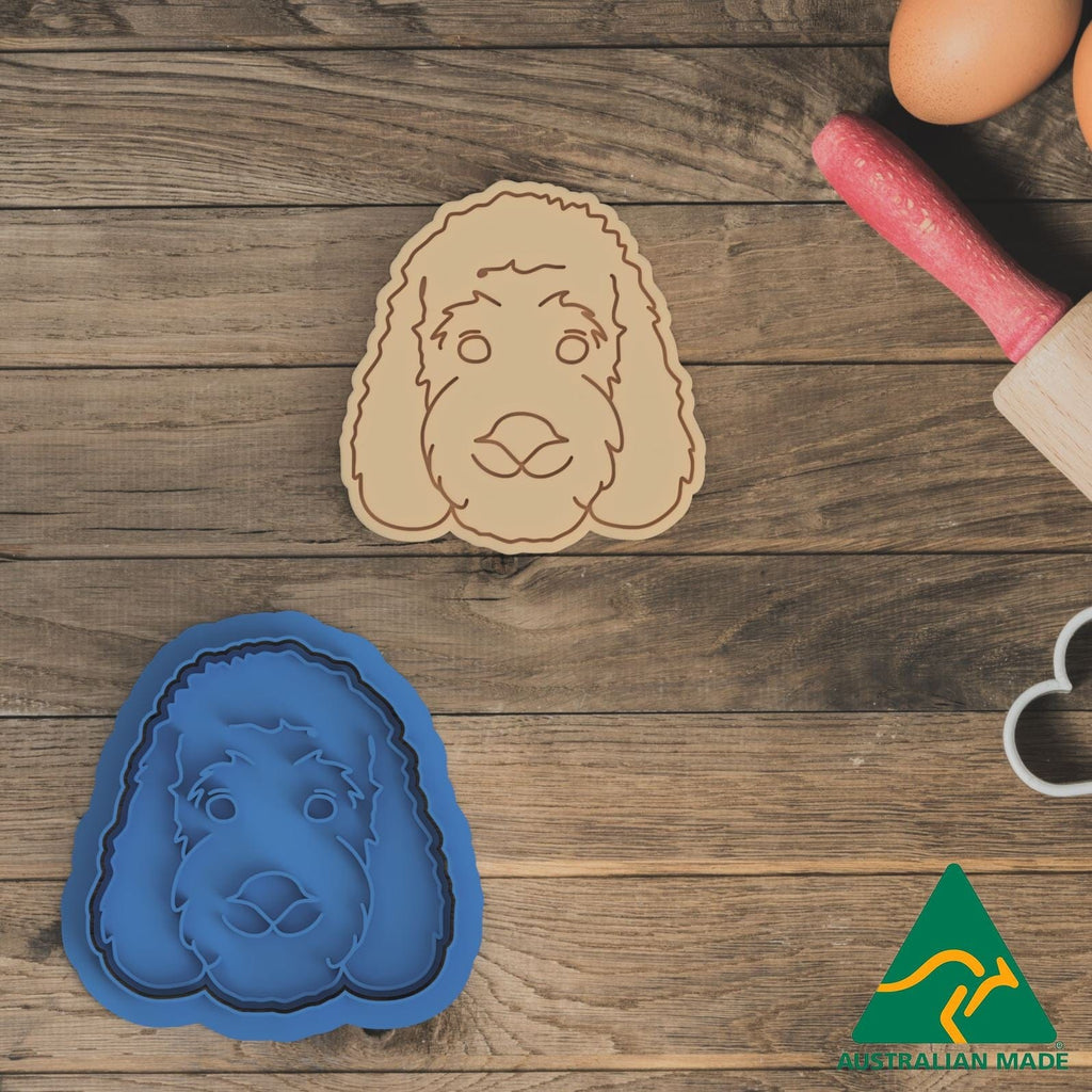 Australian Cookie Cutters Cookie Cutters Cavoodle Cookie Cutter And Embosser Stamp