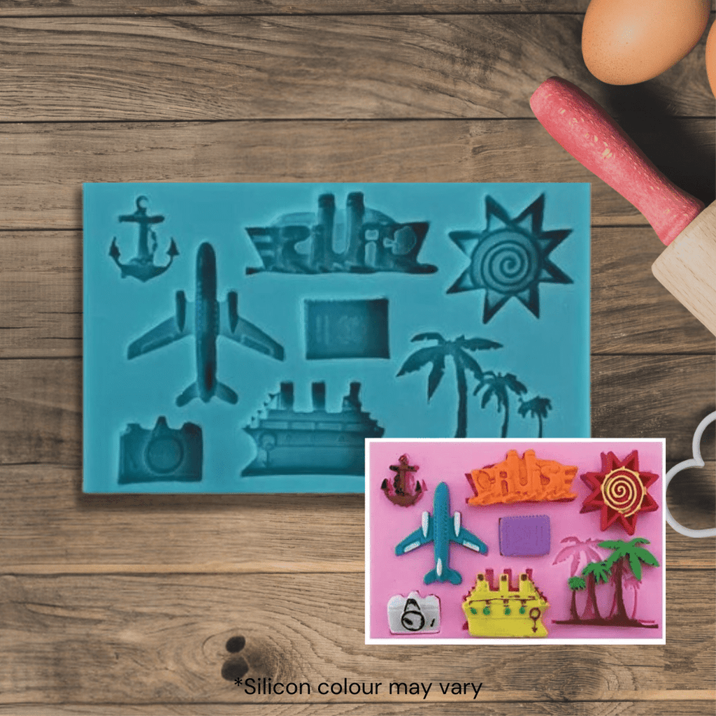 Tropical Cruise Holiday Silicone Mould