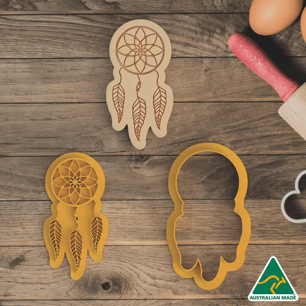 Dream Catcher Cookie Cutter and Embosser Stamp