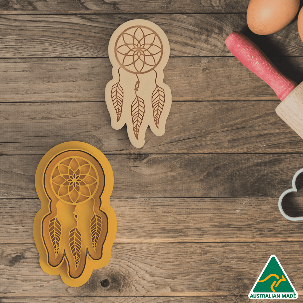 Dream Catcher Cookie Cutter and Embosser Stamp