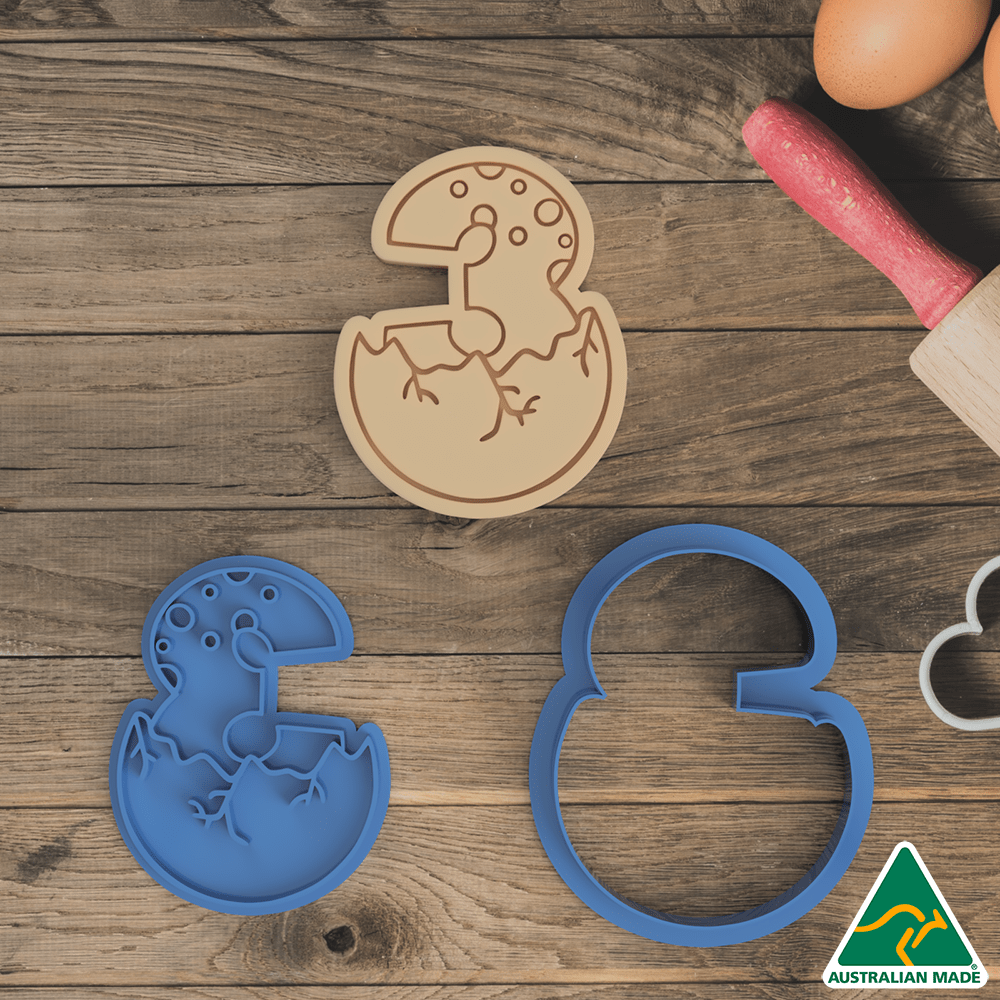 Dinosaur Egg Numbers Cookie Cutters and Stamps