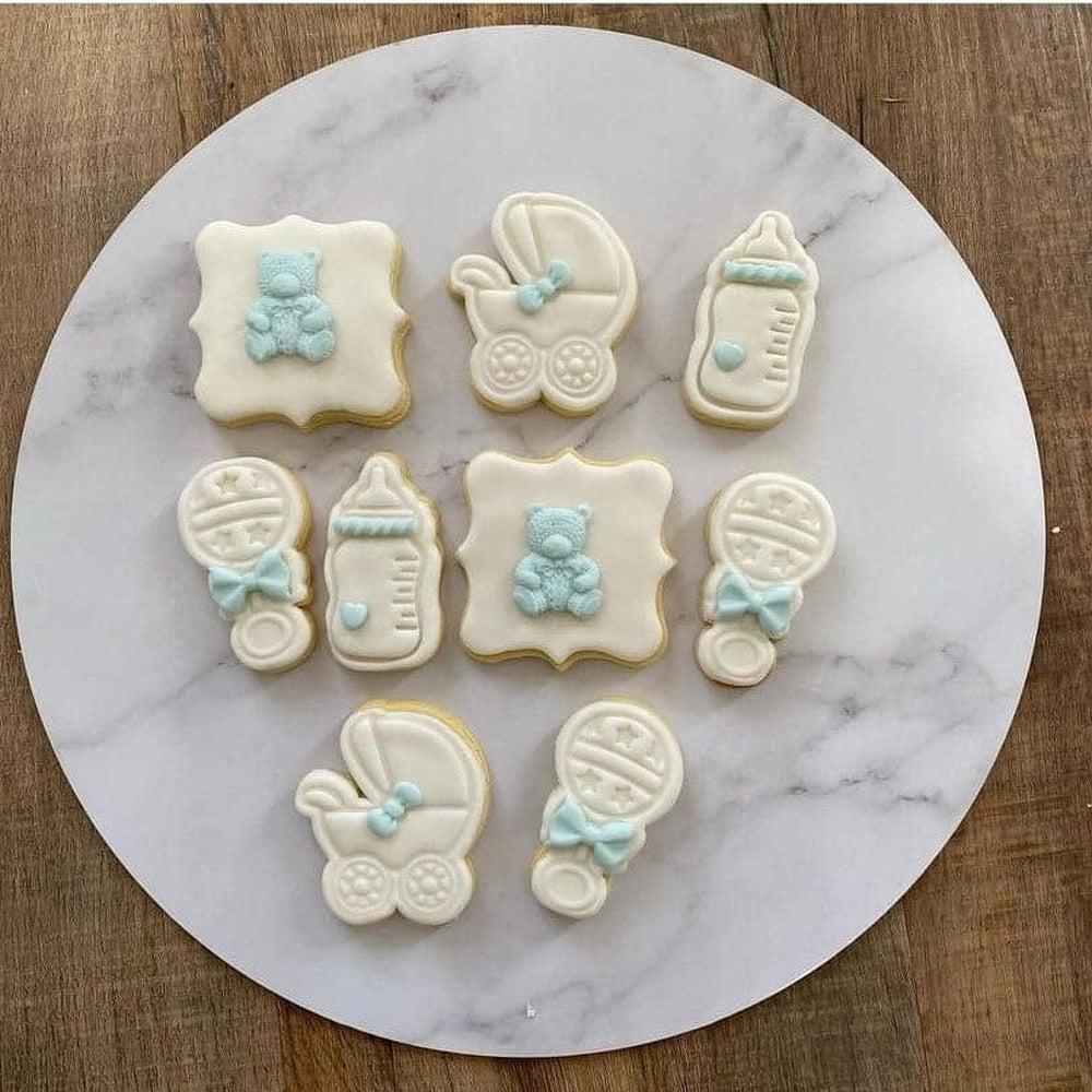 Baby Bottle Cookie Cutter and Embosser stamp