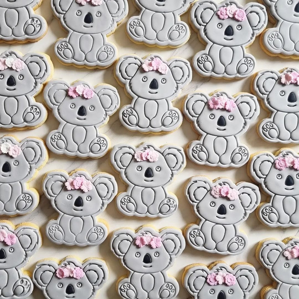 Baby Koala Cookie Cutter and Embosser Stamp