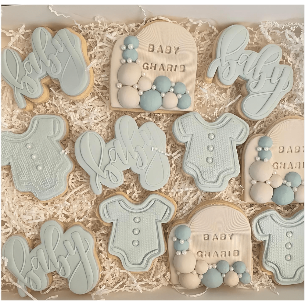 Baby Shirt Cookie Cutter and Embosser Stamp