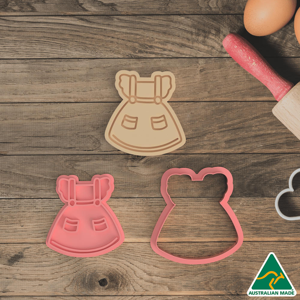 Australian Cookie Cutters Cookie Cutters Baby Shower- Baby Dress Cookie Cutter And Embosser