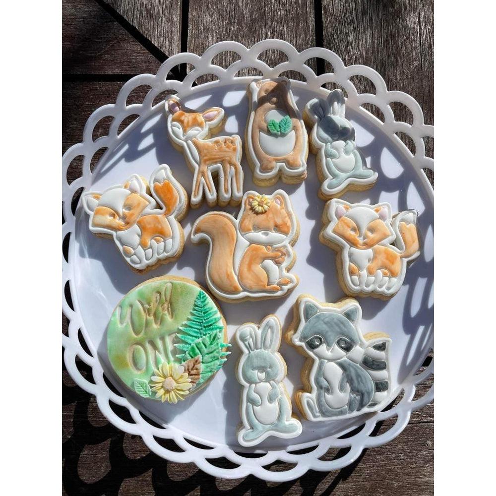 Bunny Cookie Cutter And Embosser Stamp