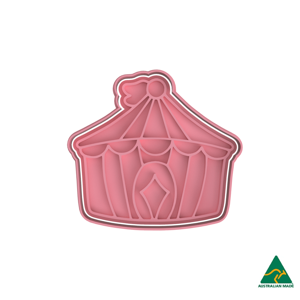 Circus Tent - Cookie Cutter and Embosser Stamp