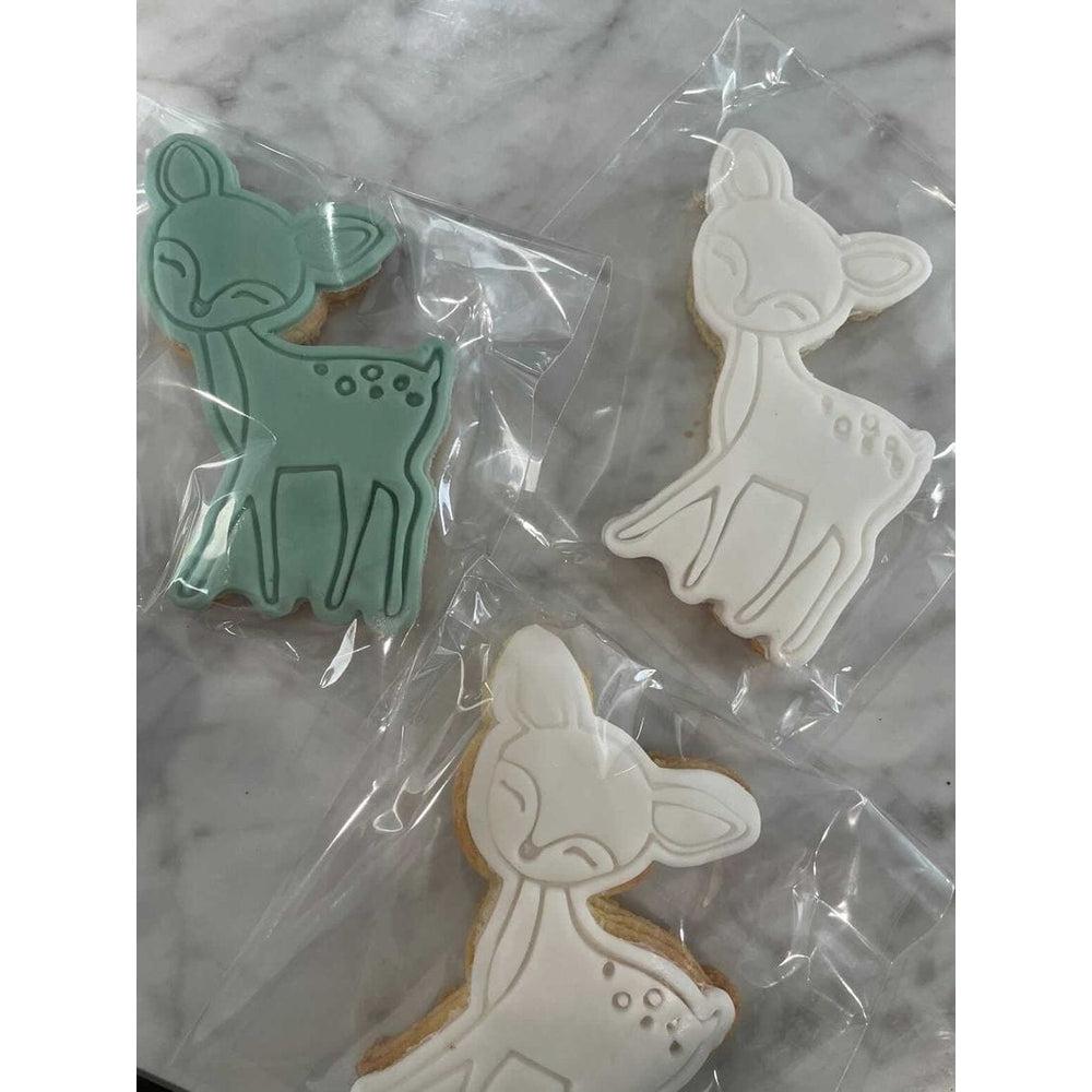 Forest Animals- Deer Cookie Cutter And Embosser Stamp