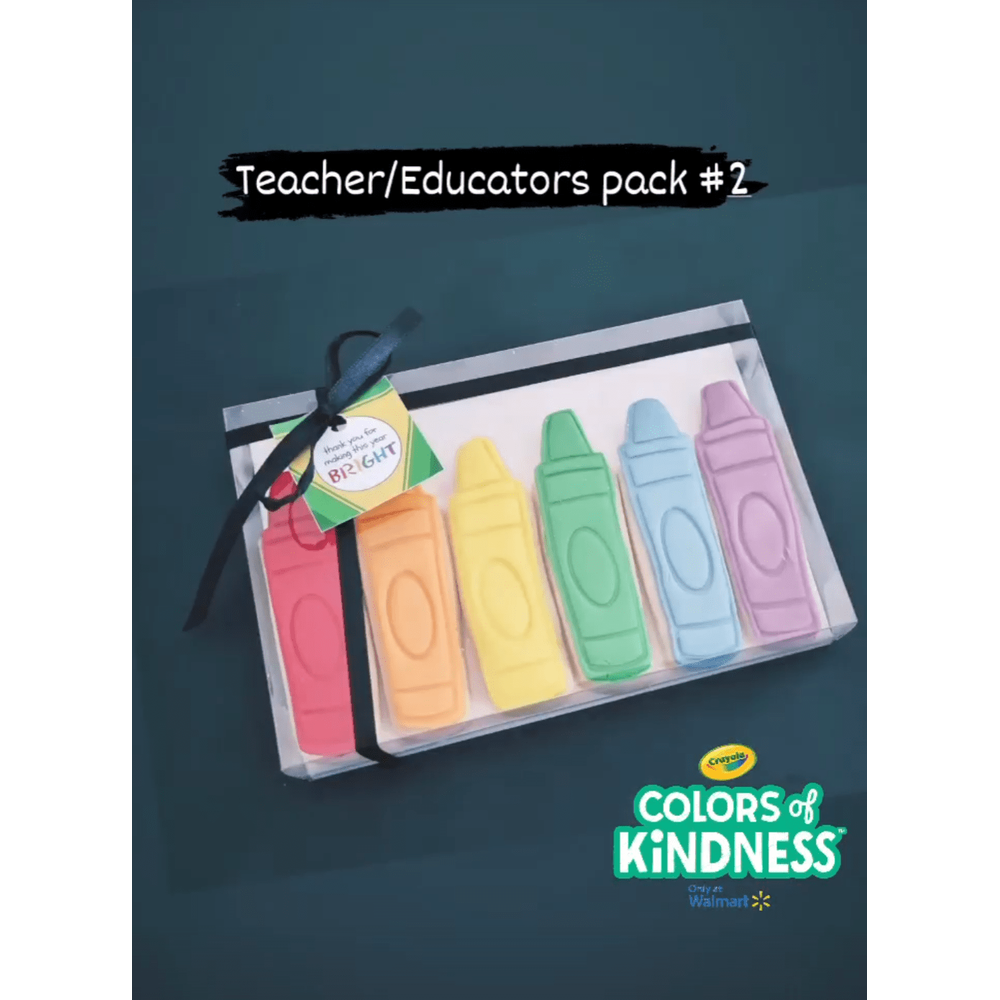 School Crayon Cookie Cutter and Fondant Embosser