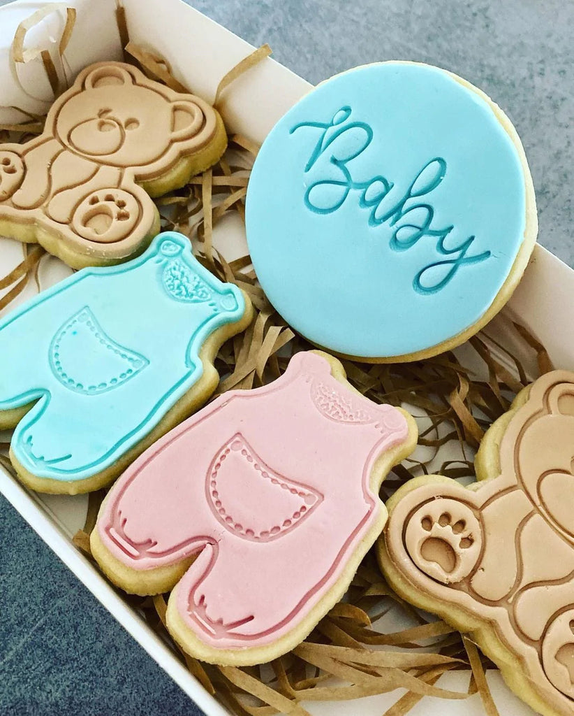 Teddy Bear Cookie Cutter and Embosser Stamp