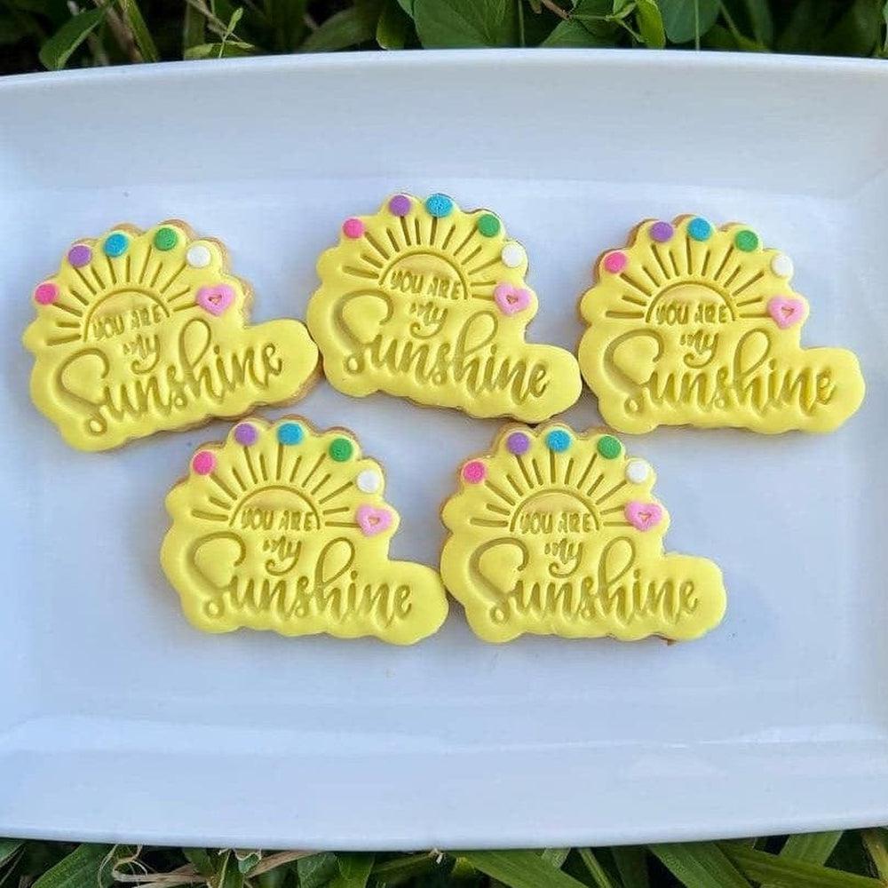 You Are My Sunshine Cookie Cutter and Embosser Stamp