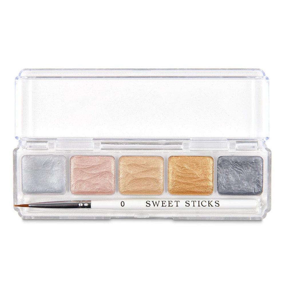 Sweet Sticks Metallic Theme Palette - Metallic Water Activated Food Paint