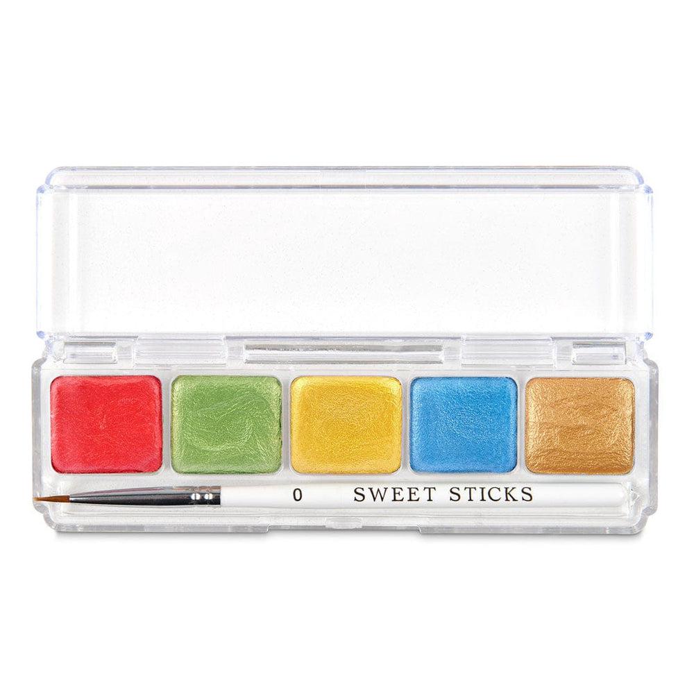 Sweet Sticks Wizard Theme Palette - Metallic Water Activated Food Paint